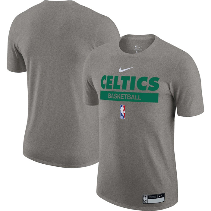 Men's Boston Celtics Gray 2022/23 Legend On-Court Practice Performance T-Shirt